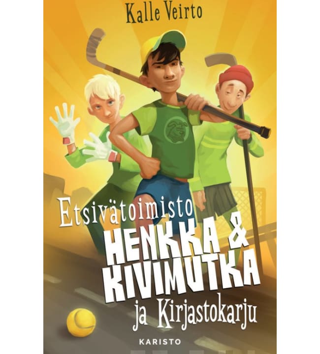 Kalle Veirto Etsiv toimisto Henkka Kivimutka Ja Kirjastokarju 