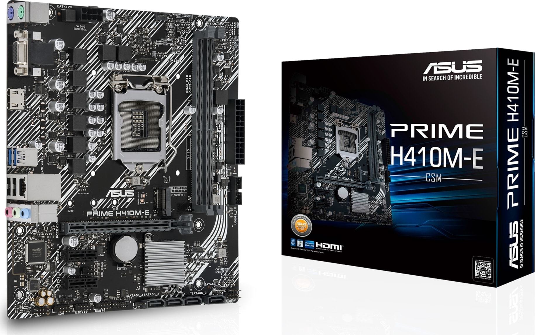 Asus prime h410m e обзор