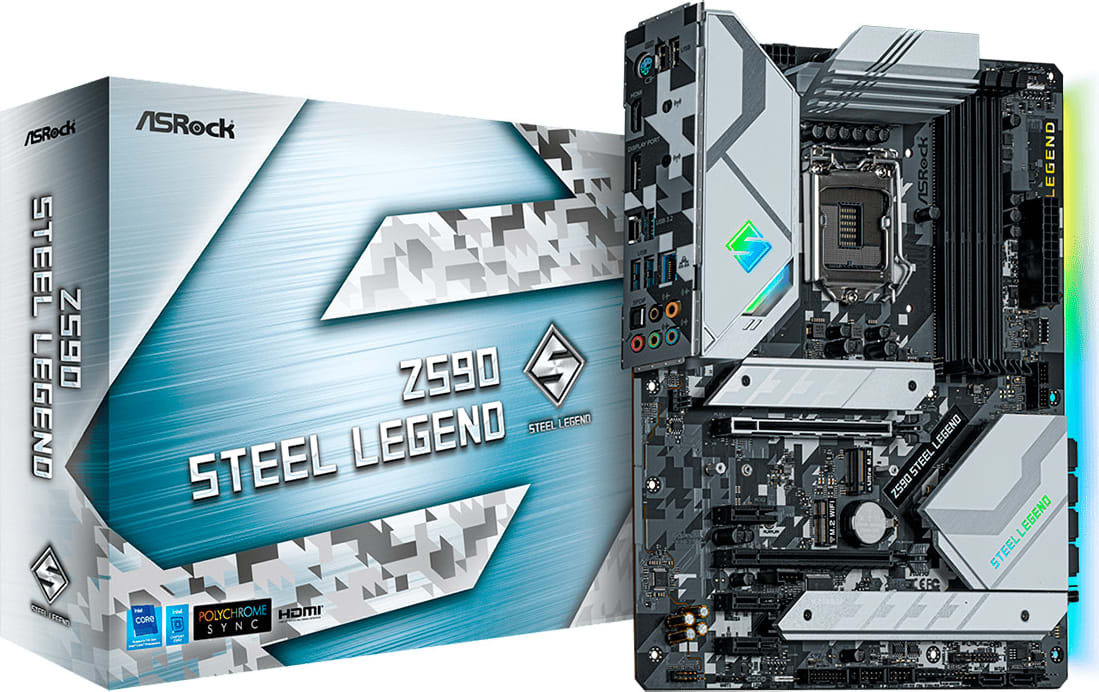 Asrock z590 steel legend обзор