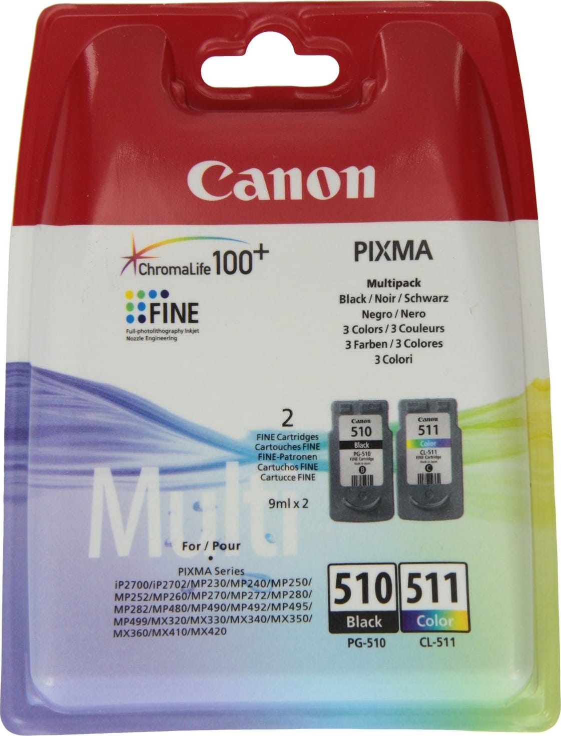 Canon PG-510 / CL-511 SEC multipack mustepatruuna | Karkkainen.com ...