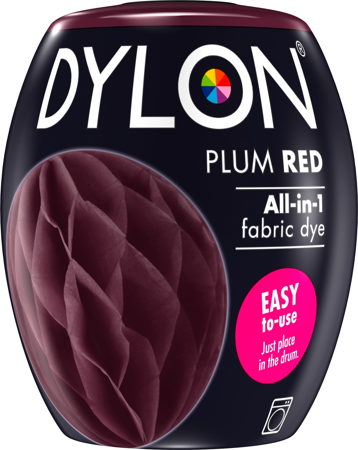 Dylon 51 Plum Red 350 g tekstiiliväri verkkokauppa