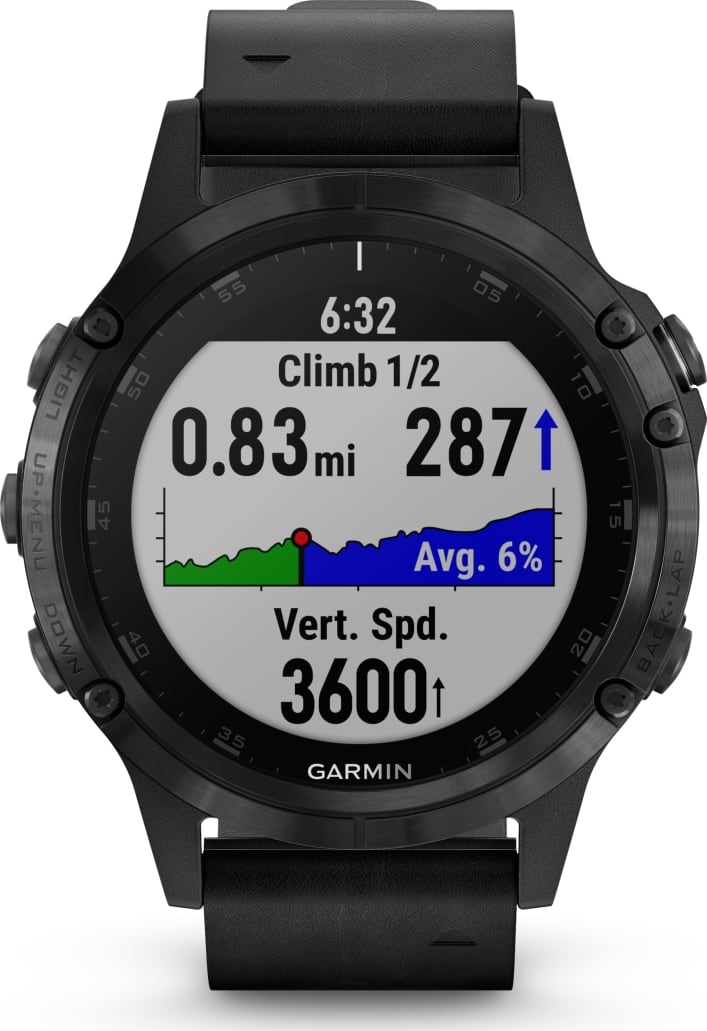 Garmin Fenix 5 Plus Sapphire musta älykello | Karkkainen.com verkkokauppa