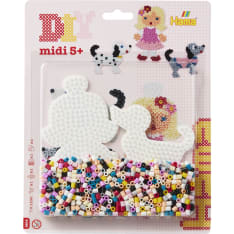 Hama Doll and Dog 1100 Iron-On Beads