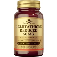Solgar® L-Glutathione 50 mg 30 caps. Dietary Supplement