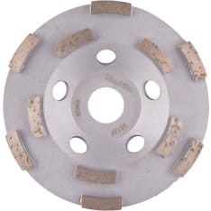 Makita 2-rivinen segmentti 125 mm karkea timanttikuppilaikka