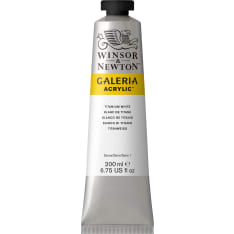 W&N Galeria 200ml Titanium white acrylic paint