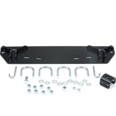 Warn Suzuki King Quad 450 700 750 05-16 front plate fitting kit, centre