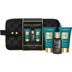Baylis & Harding Black Pepper & Ginseng Men's The Essentials Travel Wash Bag lahjapakkaus