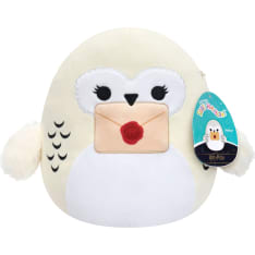 Squishmallows P28 20 cm Harry Potter Hedwig Holding Letter pehmo
