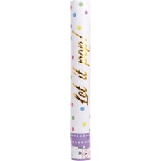 Colourful 40 cm Confetti Cannon