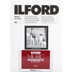Ilford Multigrade PF 44K 10x15 100 Sheets mustavalkopaperi