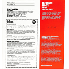 Ilford ID-11 1L filmike white
