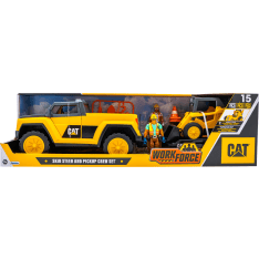 CAT Workforce Pick Up Truck + Skid Steer ajoneuvo ja kaivuri