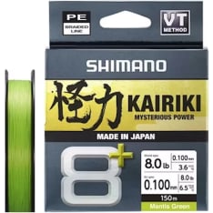 Shimano Line Kairiki 8+ 150m fibre rope