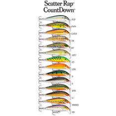 Rapala Scatter Rap CountDown 7 cm vaappu