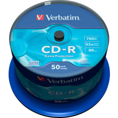 Verbatim CD-R 52x 700 MB/80 min 50 kpl CD-R -levy