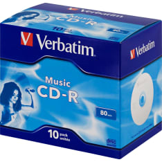 Verbatim Music CD-R for Audio16x 700MB/80min 10 kpl CD-R levy