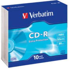 Verbatim CD-R 52x 700 MB/80 min 10 kpl CD-R -levy