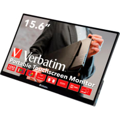 Verbatim PMT-15 Portable Monitor 15.6" Full HD 1080p Metal Housing