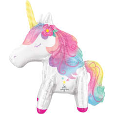 Unicorn inflatable foil ball