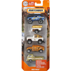 Matchbox 5-pack pikkuautopakkaus