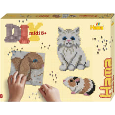 Hama Midi Cats, Bunny and Hamster 4000 Fuse Beads