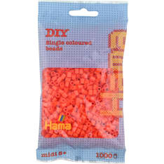 Hama Midi 1000 Orange (color 04) ironing beads