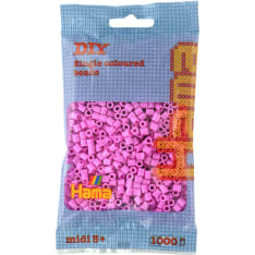 Hama Midi 1000 pastel pink (color 48) iron-on beads
