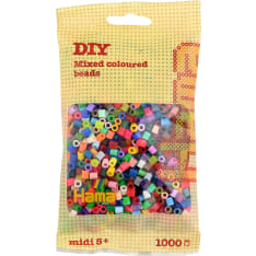 Hama Midi 1000 basic / bright color mix ironing beads