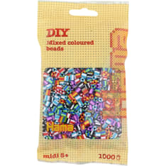 Hama 207-90 1000 pcs 5-mix stripe iron-on beads