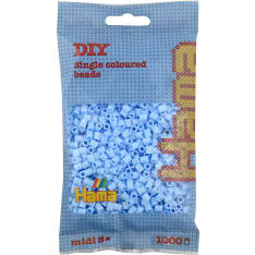 Hama Pussi 1000 pastel, ice blue iron-on beads