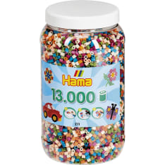 Hama Jar 13000 mix 58 iron-on beads