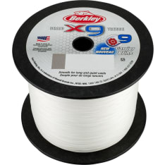 Berkley X9 Braid; 2000M | 2188Yd, 0,43Mm, 59,7Kg, Crystal Superline