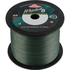 Berkley Whiplash8; 2000M | 2188Yd, 0,08Mm, 12,9Kg | 28Lb , Moss Green Superline