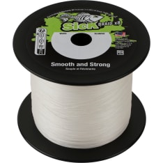 Berkley Sick Braid; 2000M | 2180Yd, 0,12Mm, 11,2Kg | 24Lb , White Superline