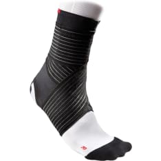 McDavid 433 ankle support with socks and Velcro straps