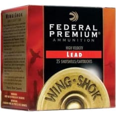 Federal 12/70 36g Wing shok Phesant High 25 kpl haulikonpatruuna