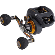 Penn Fathom Low Profile 400 Star Drag 7Bb Lh 6.2:1 Left Low Profile Baitcast Reels