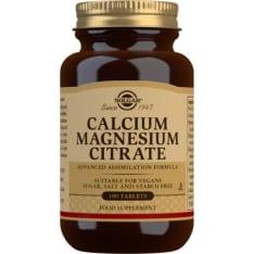 Solgar Calcium-Magnesium Citrate 100 tabl. Supplement