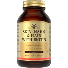 Solgar Skin, Nails & Hair Biotin 120 tablets – dietary supplement