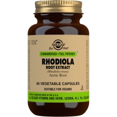 Solgar® Rhodiola Root Extract 60 caps Dietary Supplement