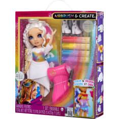 RAINBOW HIGH Air Brush & Create Fashion Dolls Purple Eyes
