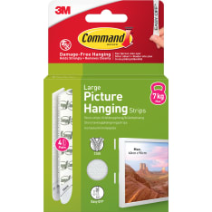 3M Command large board fixing pieces