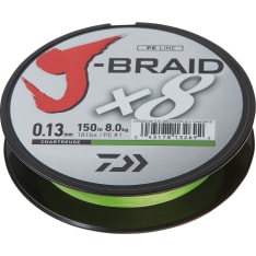 Daiwa J-Braid X8  Chartreuse 150 m kuitusiima