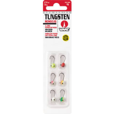 VMC Tungsten Mongo Glow 6pc jighead
