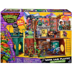 Turtles Mutant Mayhem Large Playset Sewer Lair leikkisetti