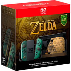Nintendo Switch 2 The Legend of Zelda 40th Anniversary Edition console