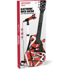 Bontempi Rock-kitara ja mikrofoniteline