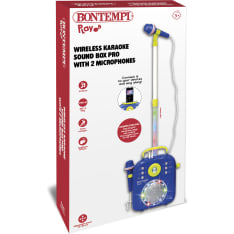 Bontempi karaokekaiutin ja 2 mikrofonia