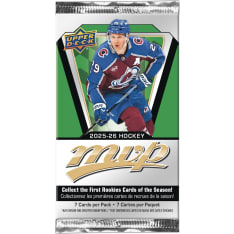 Upper Deck MVP NHL trading cards Retail 2025